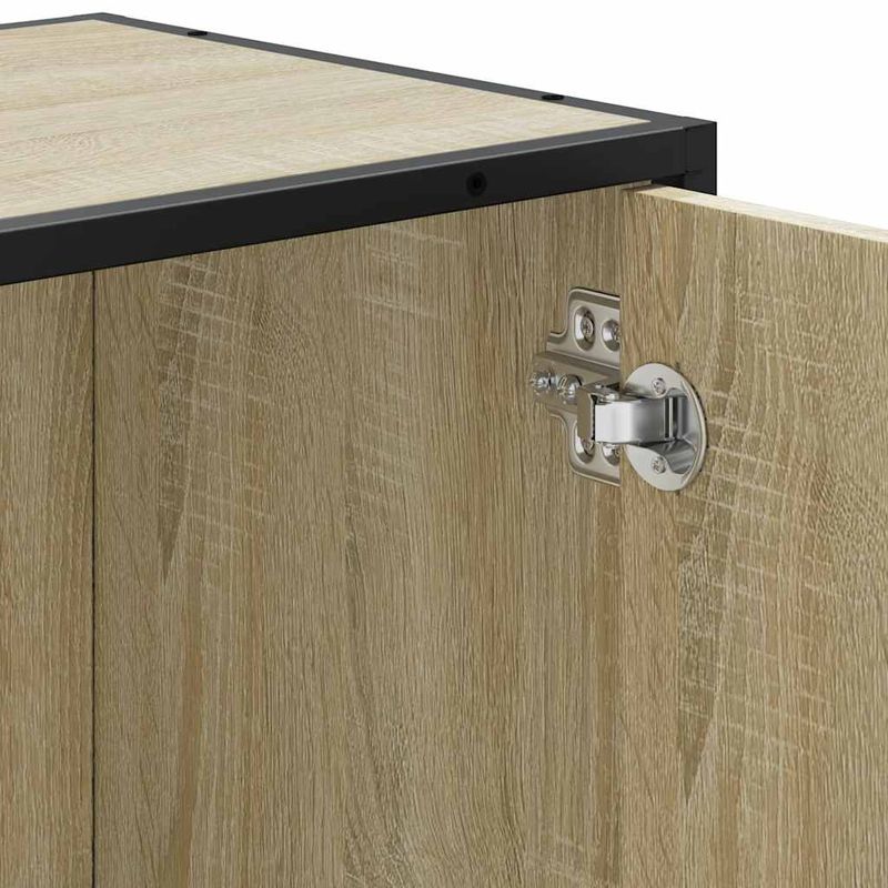 Casa si Gradina - Mobilier - Mobilier baie - Comode baie - Dulap de chiuveta baie stejar sonoma 65x33x60 cm lemn prelucrat - Infinity.ro