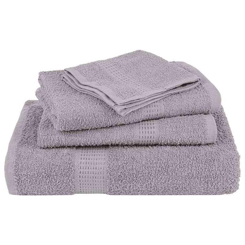 Casa si Gradina - Textile si covoare - Textile baie - Prosoape - Prosoape de mana 10 buc Gri 50x100 cm 360 g/m² 100% bumbac - Infinity.ro