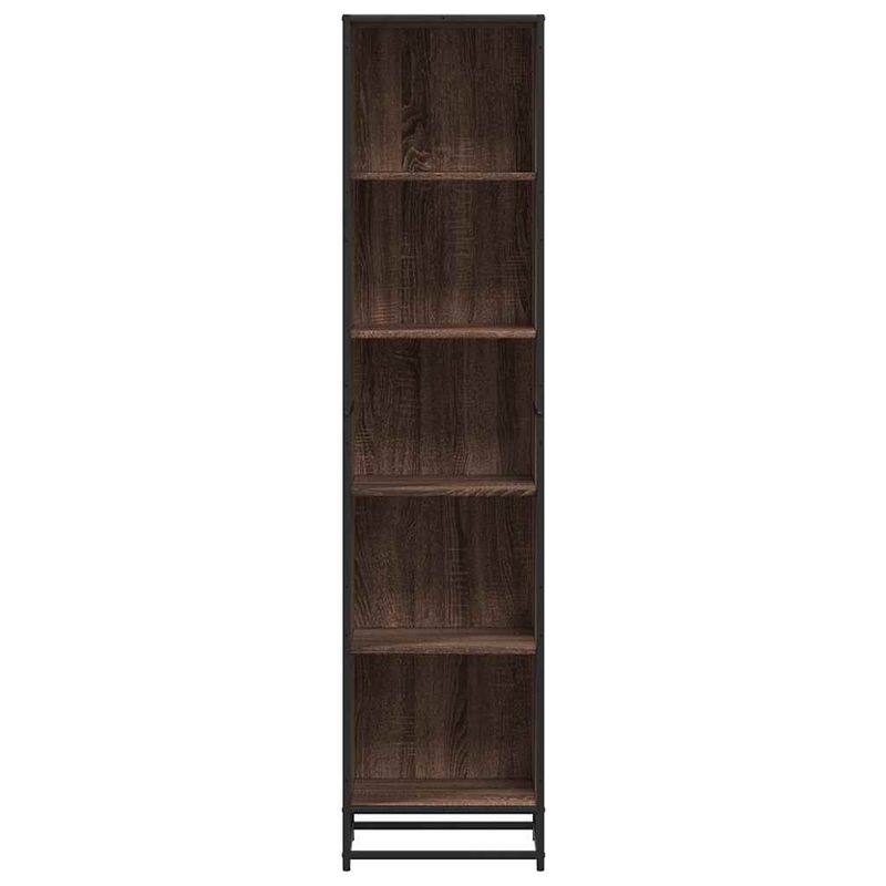 Casa si Gradina - Mobilier - Biblioteci si rafturi - Biblioteci - Biblioteca, stejar maro, 40x35x170,5 cm, lemn prelucrat - Infinity.ro