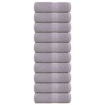Casa si Gradina - Textile si covoare - Textile baie - Prosoape - Prosoape de sapun 10 buc Gri 30x30 cm 360 g/m² 100% bumbac - Infinity.ro