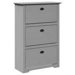 Casa si Gradina - Mobilier - Organizare si depozitare - Organizator incaltaminte - Suport pantofi „BODO” gri 80x35x118 cm - Infinity.ro