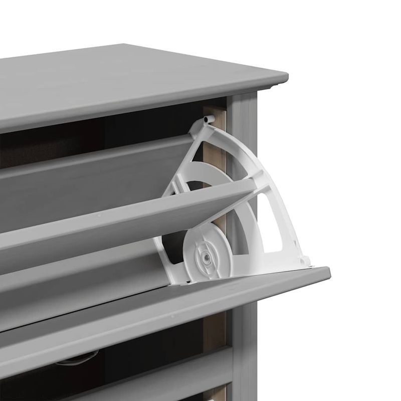 Casa si Gradina - Mobilier - Organizare si depozitare - Organizator incaltaminte - Suport pantofi „BODO” gri 80x35x118 cm - Infinity.ro