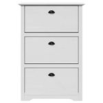 Casa si Gradina - Mobilier - Organizare si depozitare - Organizator incaltaminte - Suport pantofi „BODO” Alb 80x35x118 cm - Infinity.ro