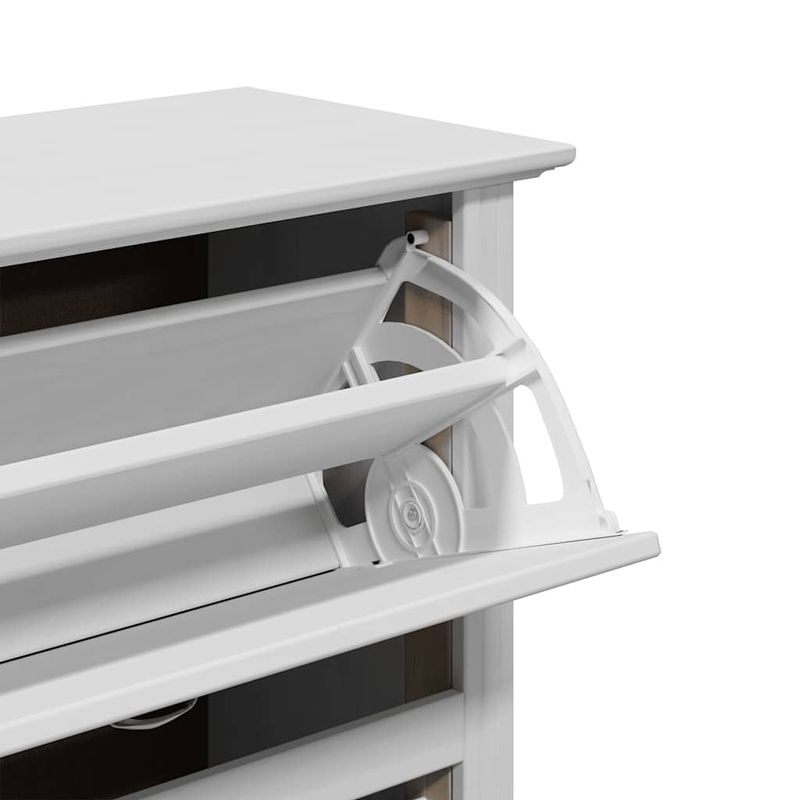 Casa si Gradina - Mobilier - Organizare si depozitare - Organizator incaltaminte - Suport pantofi „BODO” Alb 80x35x118 cm - Infinity.ro