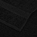 Casa si Gradina - Textile si covoare - Textile baie - Prosoape - Prosoape de dus 4 buc Negru 70x140 cm 360 g/m² 100% bumbac - Infinity.ro