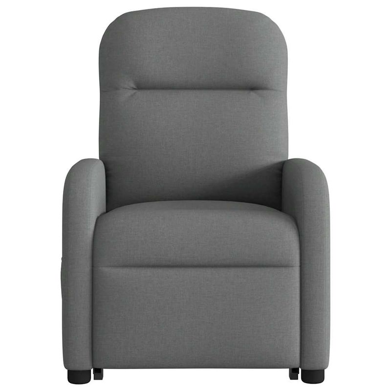 Ingrijire personala si Cosmetice - Sanatate si wellness - Articole wellness - Fotolii de masaj - Fotoliu de masaj rabatabil cu ridicare, gri inchis, textil - Infinity.ro