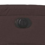 Casa si Gradina - Mobilier - Scaune si fotolii - Fotolii - Fotoliu rabatabil electric, maro inchis, material textil - Infinity.ro