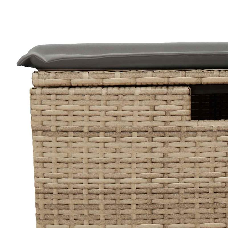 Casa si Gradina - Gradina si terasa - Mobilier exterior - Seturi mobila gradina - Set canapele de gradina, 4 piese, cu perne, bej, poliratan - Infinity.ro
