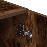 Casa si Gradina - Mobilier - Biblioteci si rafturi - Rafturi - Set dulap de bucatarie din 3 piese din lemn de stejar afumat - Infinity.ro