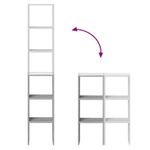 Casa si Gradina - Mobilier - Biblioteci si rafturi - Biblioteci - Biblioteci 2 buc. stivuibile Gri sonoma lemn prelucrat - Infinity.ro