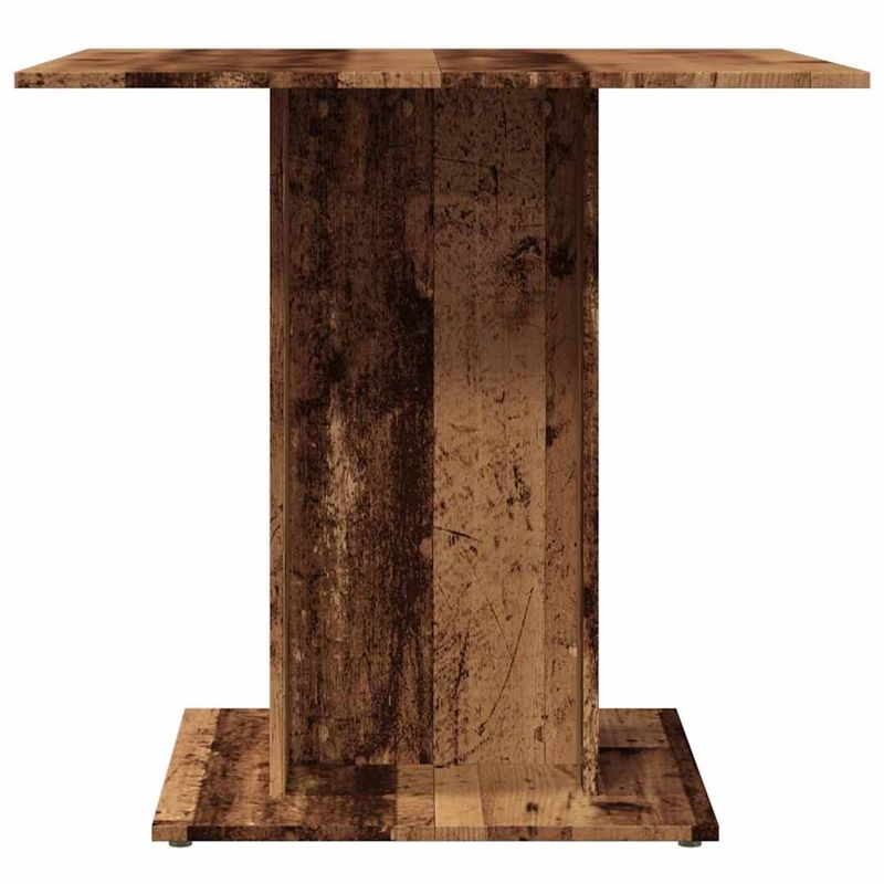 Casa si Gradina - Mobilier - Mese si birouri - Mese bucatarie si dining - Masa de bucatarie, lemn vechi, 80x80x75 cm, lemn prelucrat - Infinity.ro