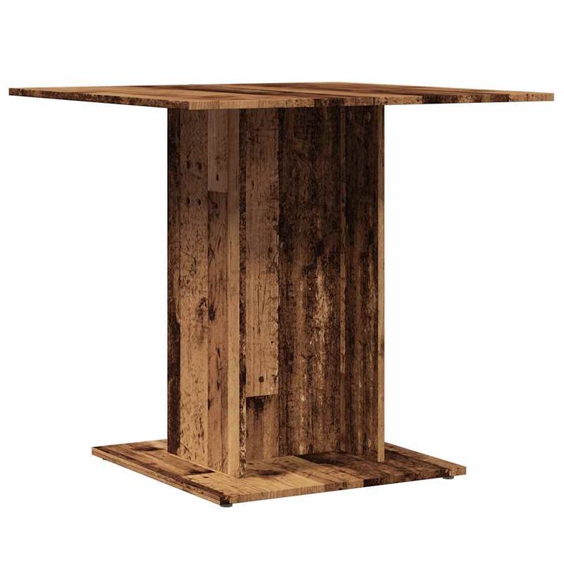 Casa si Gradina - Mobilier - Mese si birouri - Mese bucatarie si dining - Masa de bucatarie, lemn vechi, 80x80x75 cm, lemn prelucrat - Infinity.ro