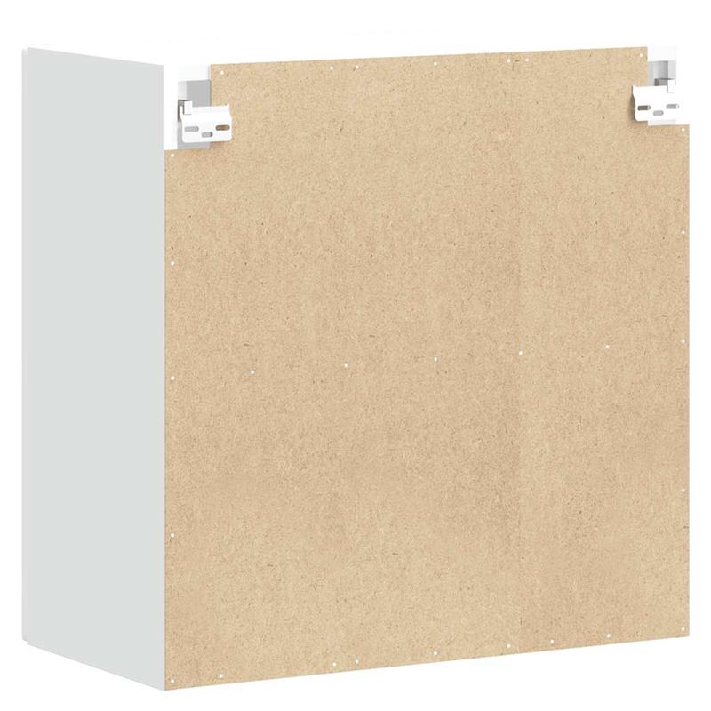 Casa si Gradina - Mobilier - Comode si corpuri - Corpuri bucatarie - Dulap de bucatarie cu usa din sticla „Porto” alb, model 1x dulap de perete din sticlă (2 uși), mărime 60x31x60 cm - Infinity.ro
