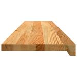 Casa si Gradina - Constructii - Scari si accesorii interioare - Accesorii scari interioare - Trepte de scara 12 buc maro deschis lemn masiv de stejar, mărime 110x25x2 cm - Infinity.ro