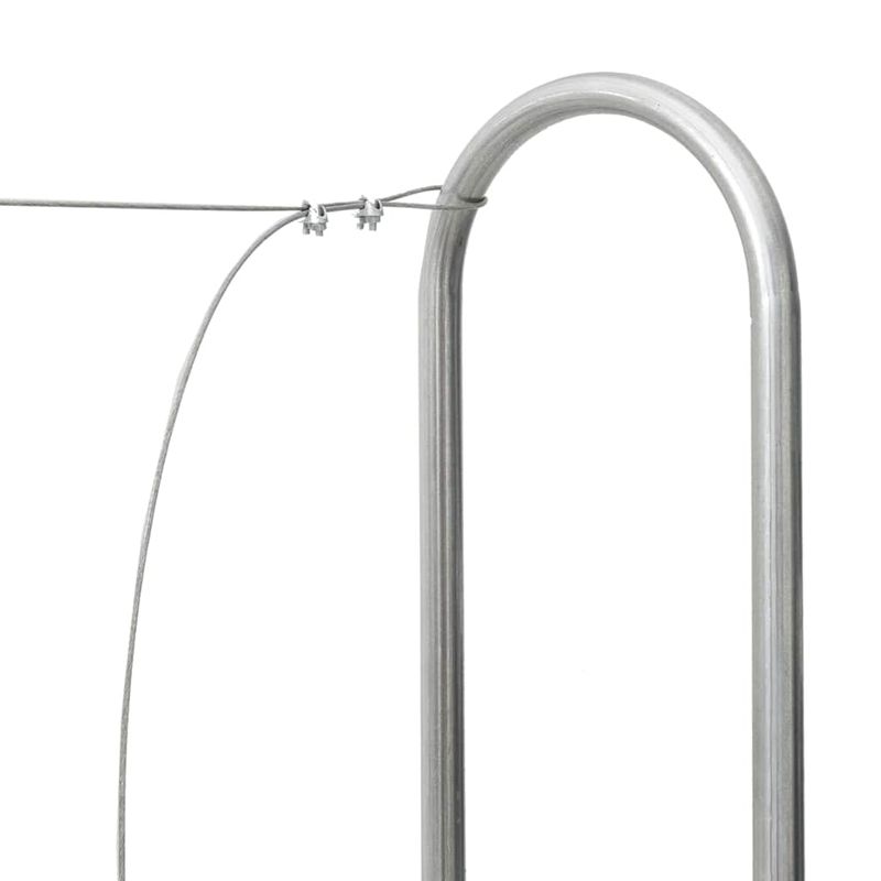 Casa si Gradina - Termice - Sobe, Seminee si accesorii - Accesorii seminee si sobe - Suport pentru lemne de foc 100x25x150 cm Otel galvanizat - Infinity.ro