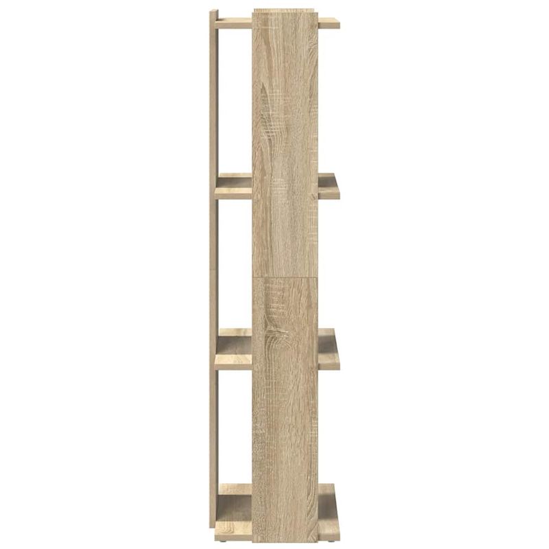 Casa si Gradina - Mobilier - Biblioteci si rafturi - Biblioteci - Biblioteca 3 niveluri stejar sonoma 60x30x120 cm lemn prelucrat - Infinity.ro