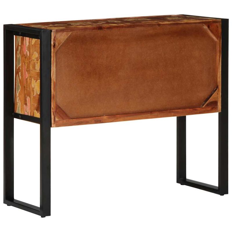 Casa si Gradina - Mobilier - Comode si corpuri - Console - Consola multicolor 90x35x75 cm lemn masiv recuperat - Infinity.ro