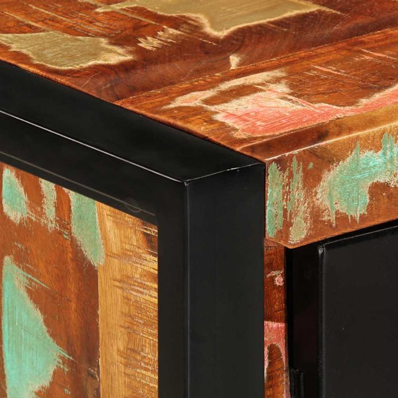 Casa si Gradina - Mobilier - Comode si corpuri - Console - Consola multicolor 90x35x75 cm lemn masiv recuperat - Infinity.ro