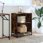 Casa si Gradina - Mobilier - Biblioteci si rafturi - Biblioteci - Biblioteca, stejar fumuriu, 60x35x76 cm, lemn prelucrat - Infinity.ro