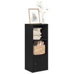 Casa si Gradina - Mobilier - Biblioteci si rafturi - Biblioteci - Biblioteca Stejar negru 31x24x77 cm Lemn prelucrat - Infinity.ro