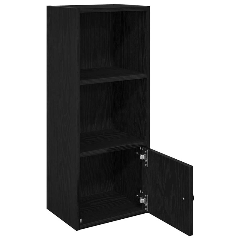 Casa si Gradina - Mobilier - Biblioteci si rafturi - Biblioteci - Biblioteca Stejar negru 31x24x77 cm Lemn prelucrat - Infinity.ro