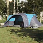 Sport si Outdoor - Camping - Corturi camping - Cort de familie cupola, 6 persoane, albastru, impermeabil - Infinity.ro
