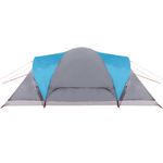 Sport si Outdoor - Camping - Corturi camping - Cort de familie cupola, 6 persoane, albastru, impermeabil - Infinity.ro