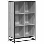 Casa si Gradina - Mobilier - Biblioteci si rafturi - Biblioteci - Biblioteca, gri sonoma, 65,5x33x107,5 cm, lemn prelucrat - Infinity.ro