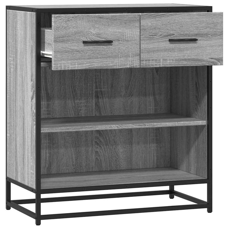 Casa si Gradina - Mobilier - Comode si corpuri - Comode - Bufeta gri Sonoma 68x35x76 cm din lemn prelucrat - Infinity.ro