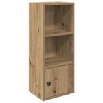 Casa si Gradina - Mobilier - Biblioteci si rafturi - Biblioteci - Biblioteca, stejar artizanal, 31x24x77 cm, lemn prelucrat - Infinity.ro