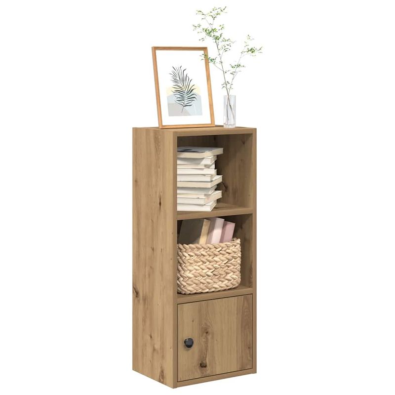 Casa si Gradina - Mobilier - Biblioteci si rafturi - Biblioteci - Biblioteca, stejar artizanal, 31x24x77 cm, lemn prelucrat - Infinity.ro
