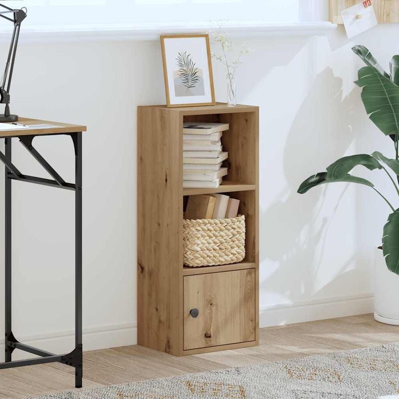 Casa si Gradina - Mobilier - Biblioteci si rafturi - Biblioteci - Biblioteca, stejar artizanal, 31x24x77 cm, lemn prelucrat - Infinity.ro