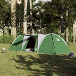 Sport si Outdoor - Camping - Corturi camping - Cort de camping cupola pentru 8 persoane, verde, impermeabil - Infinity.ro