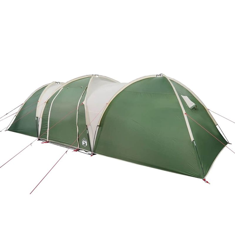 Sport si Outdoor - Camping - Corturi camping - Cort de camping cupola pentru 8 persoane, verde, impermeabil - Infinity.ro