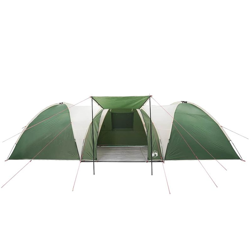 Sport si Outdoor - Camping - Corturi camping - Cort de camping cupola pentru 8 persoane, verde, impermeabil - Infinity.ro