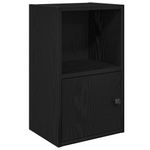 Casa si Gradina - Mobilier - Biblioteci si rafturi - Biblioteci - Biblioteca Stejar negru 31x24x52 cm Lemn prelucrat - Infinity.ro
