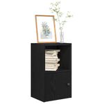Casa si Gradina - Mobilier - Biblioteci si rafturi - Biblioteci - Biblioteca Stejar negru 31x24x52 cm Lemn prelucrat - Infinity.ro