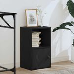 Casa si Gradina - Mobilier - Biblioteci si rafturi - Biblioteci - Biblioteca Stejar negru 31x24x52 cm Lemn prelucrat - Infinity.ro