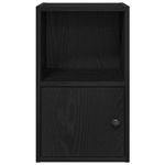 Casa si Gradina - Mobilier - Biblioteci si rafturi - Biblioteci - Biblioteca Stejar negru 31x24x52 cm Lemn prelucrat - Infinity.ro