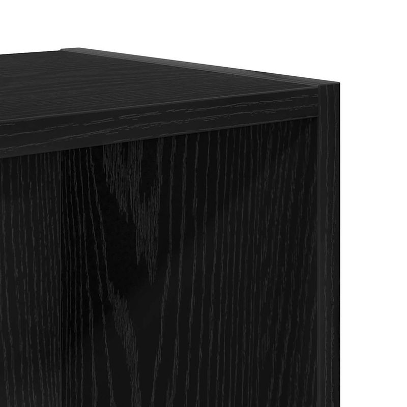 Casa si Gradina - Mobilier - Biblioteci si rafturi - Biblioteci - Biblioteca Stejar negru 31x24x52 cm Lemn prelucrat - Infinity.ro