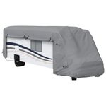 Auto si Moto - Intretinere auto - Huse auto - Husa de rulota gri 870x235x275 cm Tesatura netesuta - Infinity.ro