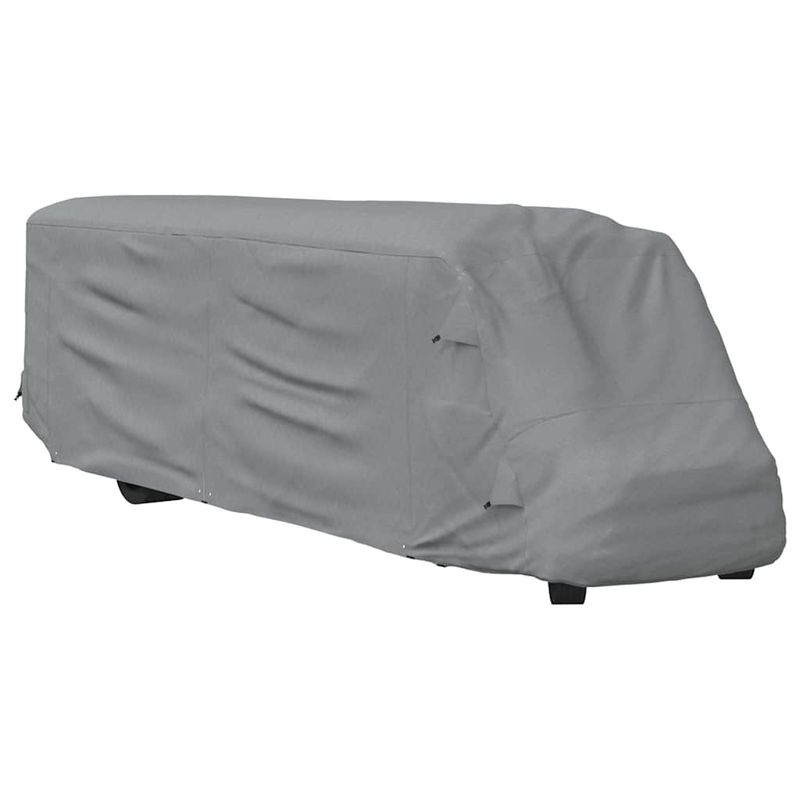 Auto si Moto - Intretinere auto - Huse auto - Husa de rulota gri 870x235x275 cm Tesatura netesuta - Infinity.ro