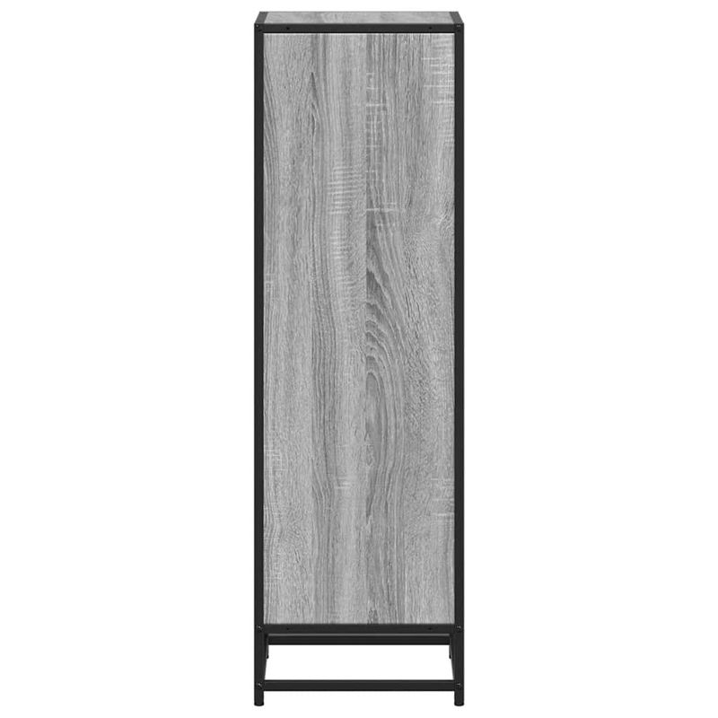 Casa si Gradina - Mobilier - Biblioteci si rafturi - Biblioteci - Biblioteca, gri sonoma, 33,5x33x107,5 cm, lemn prelucrat - Infinity.ro