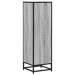 Casa si Gradina - Mobilier - Biblioteci si rafturi - Biblioteci - Biblioteca, gri sonoma, 33,5x33x107,5 cm, lemn prelucrat - Infinity.ro