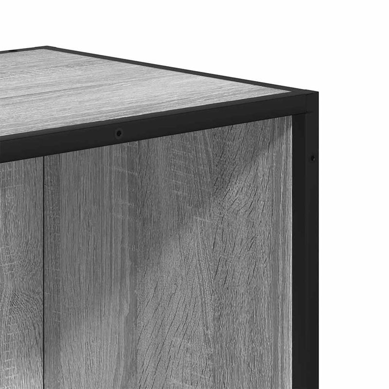 Casa si Gradina - Mobilier - Biblioteci si rafturi - Biblioteci - Biblioteca, gri sonoma, 33,5x33x107,5 cm, lemn prelucrat - Infinity.ro