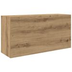Casa si Gradina - Mobilier - Mobilier baie - Corpuri baie - Dulap perete baie stejar artizanal, 80x25x40 cm, lemn prelucrat - Infinity.ro