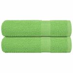 Casa si Gradina - Textile si covoare - Textile baie - Prosoape - Prosoape de mana 2 buc Verde mar 50x100 cm 360 g/m² 100% bumbac - Infinity.ro