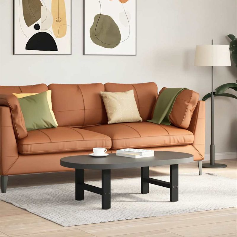 Casa si Gradina - Mobilier - Feronerie si accesorii mobila - Picioare masuta de cafea Negru 2 buc 30×50 cm Otel - Infinity.ro