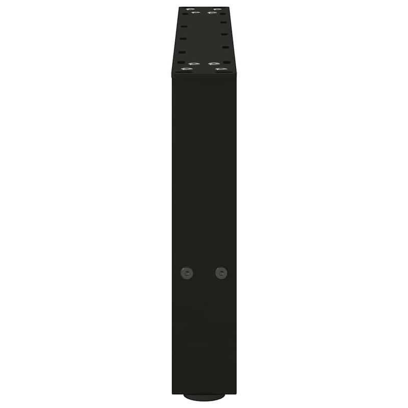 Casa si Gradina - Mobilier - Feronerie si accesorii mobila - Picioare masuta de cafea Negru 2 buc 30×50 cm Otel - Infinity.ro