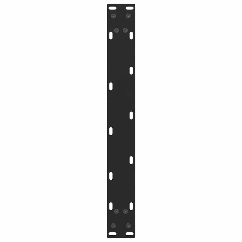 Casa si Gradina - Mobilier - Feronerie si accesorii mobila - Picioare masuta de cafea Negru 2 buc 30×50 cm Otel - Infinity.ro